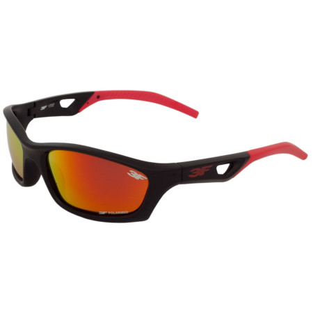 Kinderbrille 3F Verso schwarz/rot