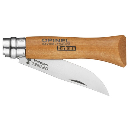 Klappmesser Opinel N°06 Carbon Viroblock, blister