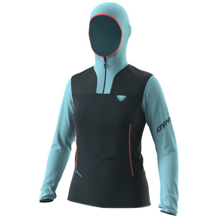 Damen Funktions-Sweatshirt Dynafit Traverse Ptc Hooded Jacket W blau 8051 - marine blue BLUEBERRY/3010