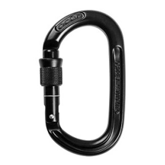 Karabiner Ocún OSPREY screw schwarz Black
