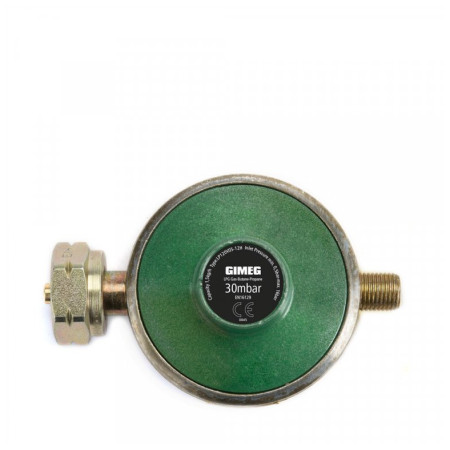 Druckregler Gimeg 30 Mbar Combi mit 1/4" Gewinde grün zelená