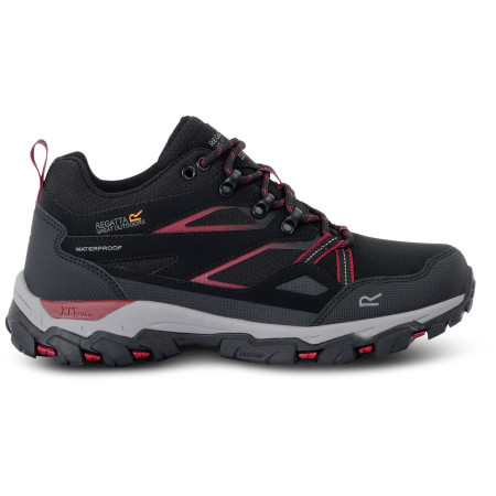 Damenschuhe Regatta Wmn Holcombe III Low schwarz Blk/Beaujols