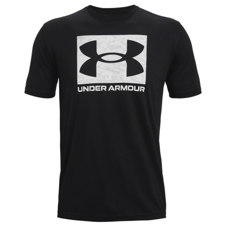 Herren-T-Shirt Under Armour ABC Camo Boxed Logo SS schwarz Black//Black