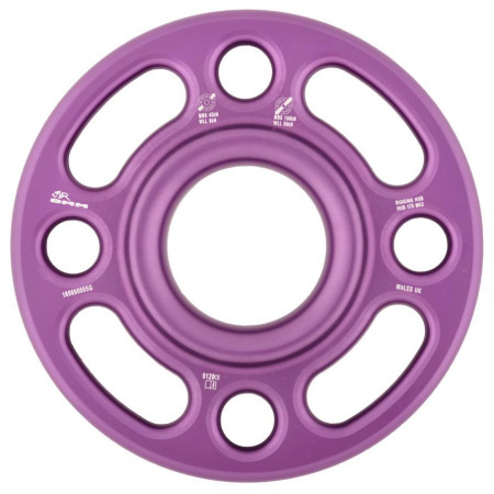 Riggingplatte DMM Rigging Hub Large lila Purple