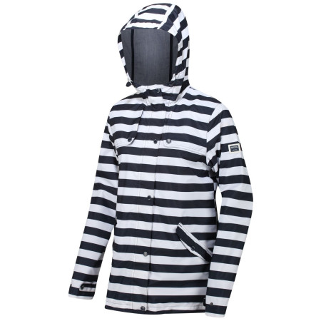 Damenjacke Regatta Bertille schwarz/weiß NavyStripe