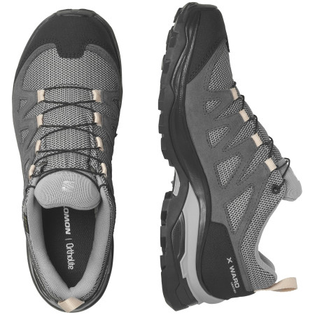 Damen Wanderschuhe Salomon X Ward Leather Gore-Tex