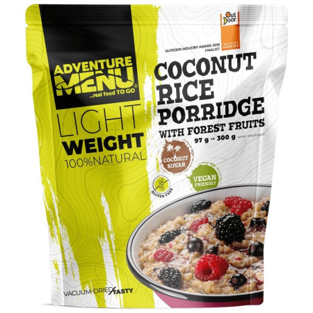 Trekkingnahrung Adventure Menu Reis-Kokos-Brei mit Waldfrüchten (VEGAN)