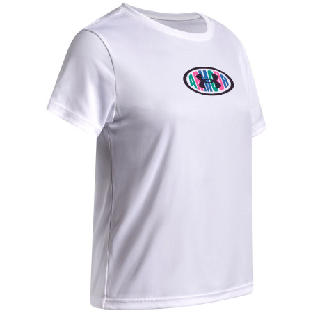 Kinder-Funktionsshirt Under Armour Tech Armour Graphic SS White