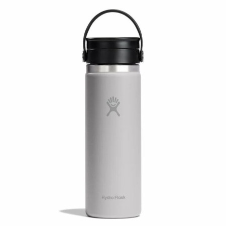 Thermoflasche Hydro Flask Wide Mouth 20 oz grau birch