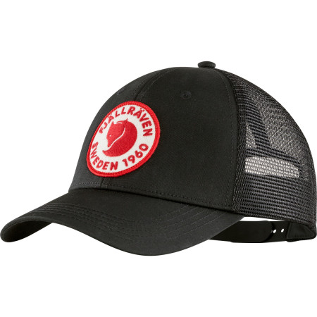 Baseballmütze Fjällräven 1960 Logo Långtradarkeps schwarz Black