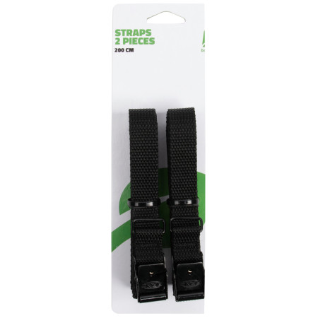 Gurte Bo-Camp Straps 18 mm / 200 cm 2 pcs schwarz Black