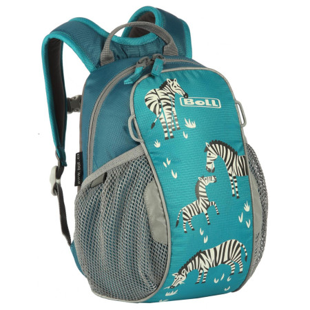 Kinderrucksack Boll Bunny 6 hellblau Zebras