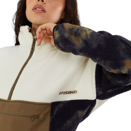 Damen-Sweatshirt Fundango Riva Hybrid Pullover