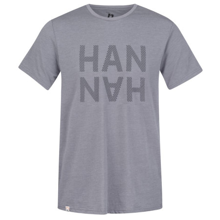 Herren T-Shirt Hannah Grem 2023 grau steel gray mel (black)