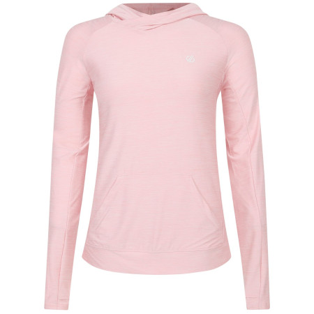 Damen-T-Shirt Dare 2b Sprint Cty Hoodie rosa/anthrazit CrystlRseMrl