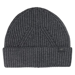 Mütze 4F Cap M576 schwarz DEEP BLACK MELANGE