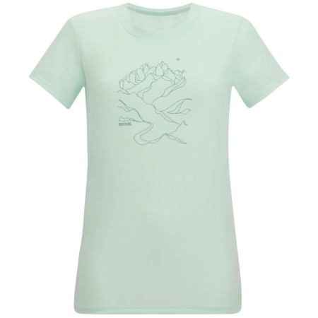 Damen-T-Shirt Regatta Women's Fingal hellblau OceanMist