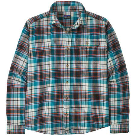 Herrenhemd Patagonia Fjord Flannel Shirt blau/hellblau Lavas: Belay Blue