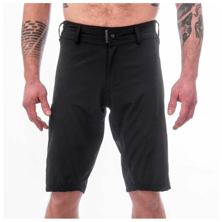 Herren-Radhose Sensor Helium True Black