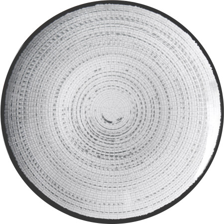 Teller Brunner Tivoli Dinner plate weiß/schwarz