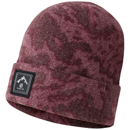 Mütze Dare 2b Magic Beanie weinfarbe Fig Mountain Print