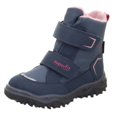 Kinder Winterschuhe Superfit Husky Blau/Rosa blau/rosa Blau/Rosa