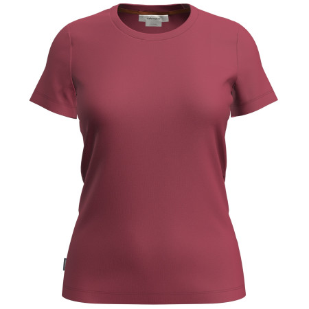 Damen-T-Shirt Icebreaker Central Classic SS Tee rosa Electron Pink