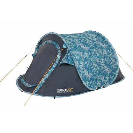 Wanderzelt Regatta Malawi 2 (Print) dunkelblau GreenTropcl
