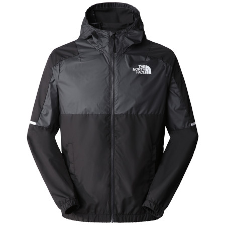Herrenjacke The North Face Ma Wind Full Zip schwarz/grau TNF BLACK/ASPHALT GREY
