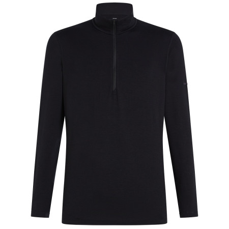 Herren-Funktionsshirt Icebreaker M Mer Core Heavyweight LS Half Z schwarz Black