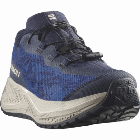 Kinderschuhe Salomon Aero Grvl Wp J Maritime Blue-Silver Cloud-Bluing