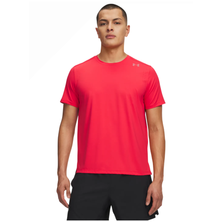 Herren-T-Shirt Under Armour Velociti Pro Shortsleeve rot Racer Red / / Reflective