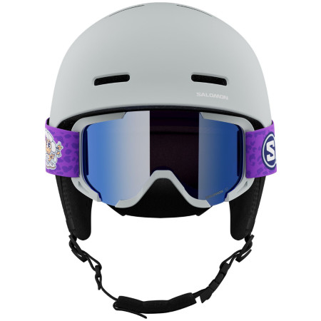 Kinder Skihelm Salomon Player Combo