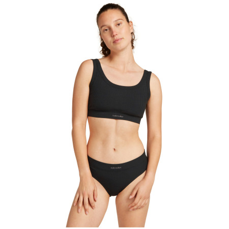 Damen-Funktionsslips Icebreaker W Mer Rib Lotus Hipster