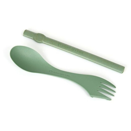 Besteck Light My Fire Spork'n Straw grün Sandygreen