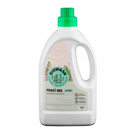 Waschmittel Biowash Wollwaschgel - Rosmarin/Lanolin 1500ml