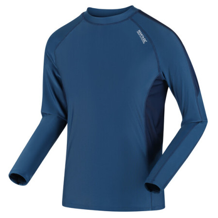 Herren-T-Shirt Regatta LS Rash Guard blau DynBlu/MnltD