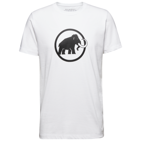 Herren-T-Shirt Mammut Core T-Shirt Men Classic weiß/schwarz white