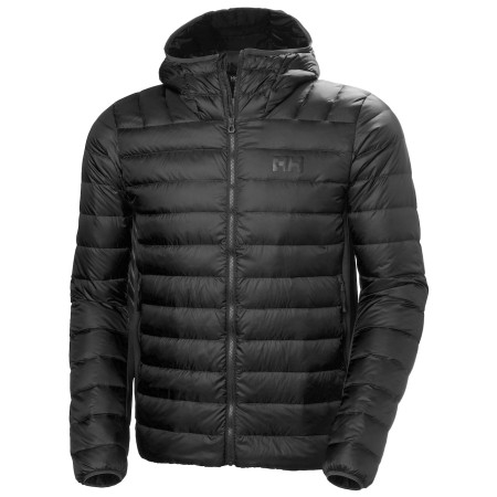 Herren-Daunenjacke Helly Hansen Verglas Down Hybrid Hood 2.0 schwarz 991 Black
