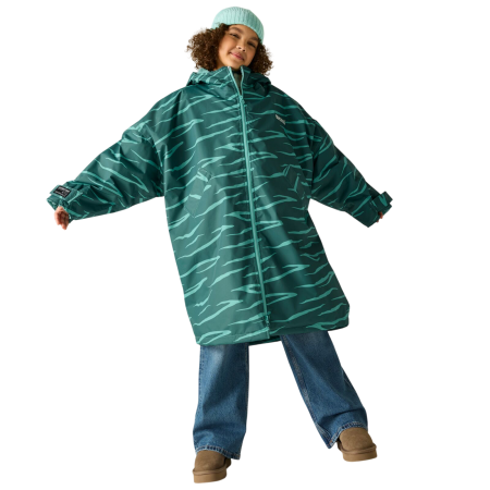 Kinder-Regenmantel Regatta Junior Changing Robe Mediterranea