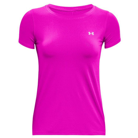Damen-Funktionsshirt Under Armour HG Armour SS rosa MeteorPink//MetallicSilver