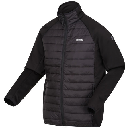 Herrenjacke Regatta Clumber IV Hybrid schwarz Black