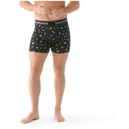 Herren-Boxershorts Smartwool M Merino Boxer Brief Boxed