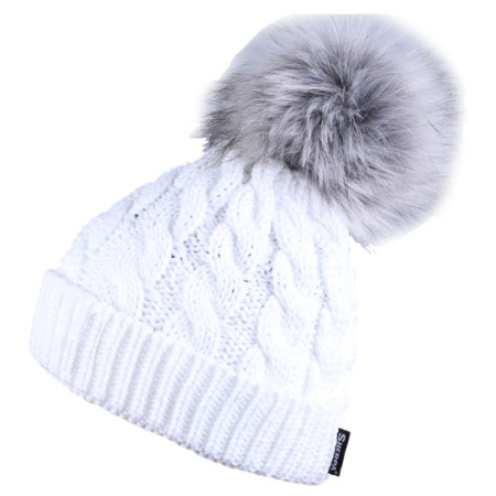 Damenmütze Sherpa Nell II weiß White
