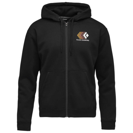 Herren-Sweatshirt Black Diamond M Faded Full Zip Hoody schwarz Black
