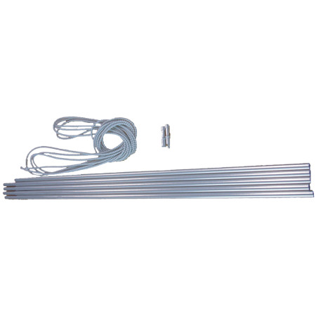 Segmenten-Set Vango Alloy Pole Set 8.5mm grau Silver