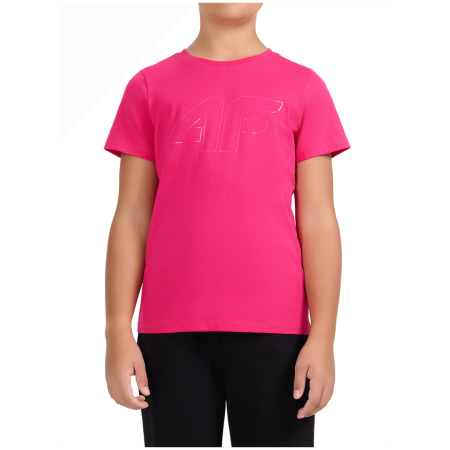 Kinder-T-Shirt 4F Tshirt F3529 Hot Pink rosa Hot Pink
