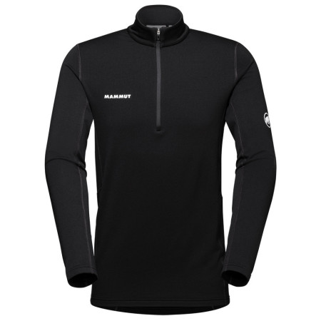 Herren-Funktionsshirt Mammut Aenergy ML Half Zip Pull Men schwarz black 0001