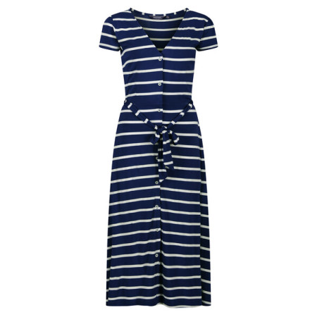 Damenkleid Regatta Maisyn blau/weiß Navy/WhitStr
