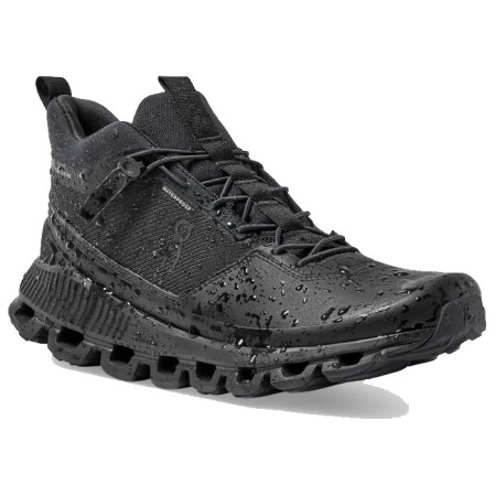 Damen Wanderschuhe On Running Cloud Hi Waterproof schwarz All Black